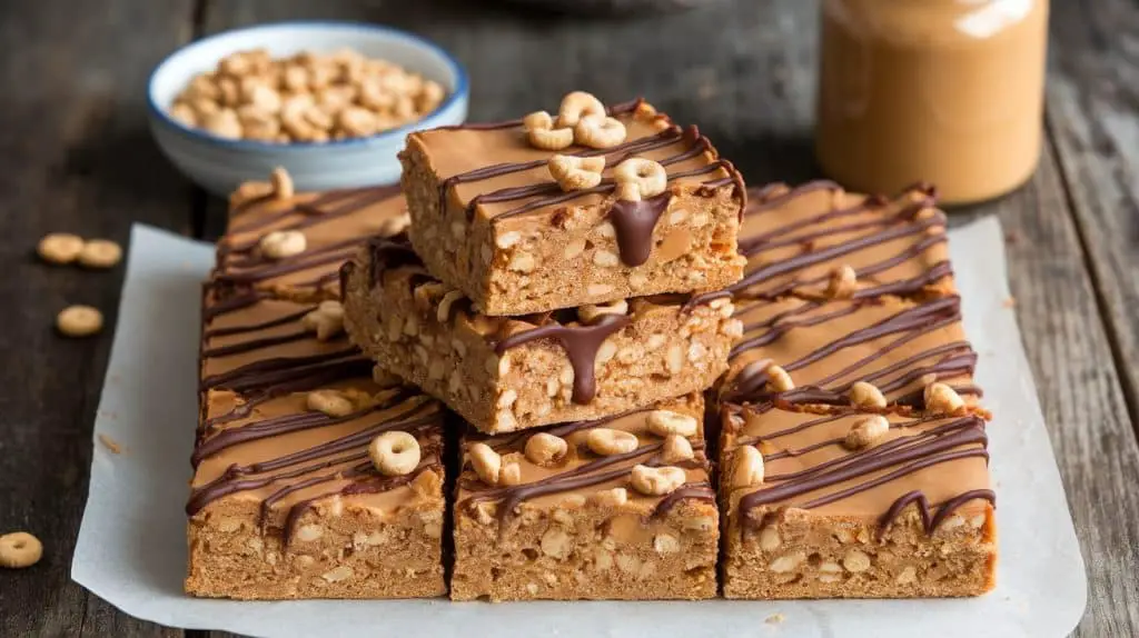 Peanut Butter Cheerio Bars