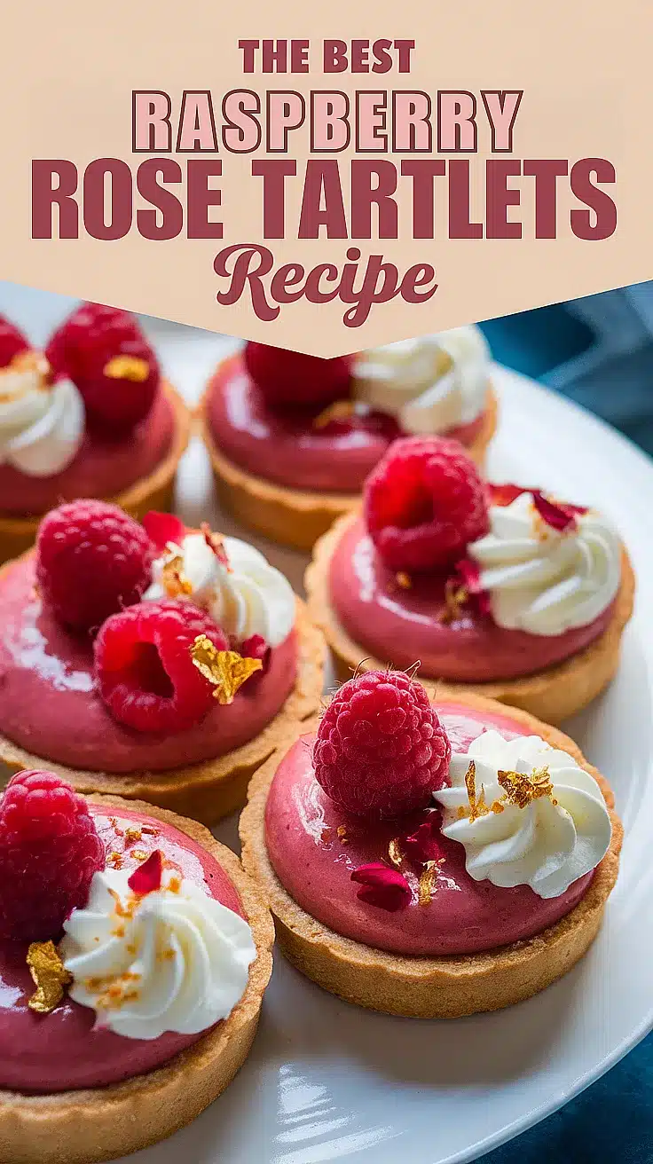 Raspberry Rose Tartlets