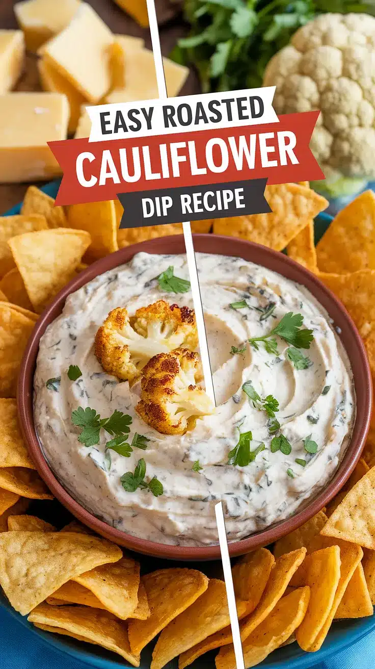 Roasted Cauliflower Dip