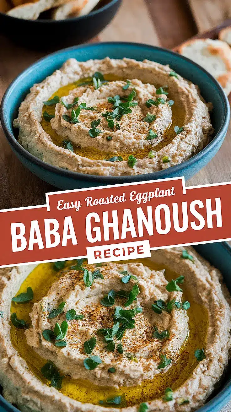 Roasted Eggplant Baba Ghanoush