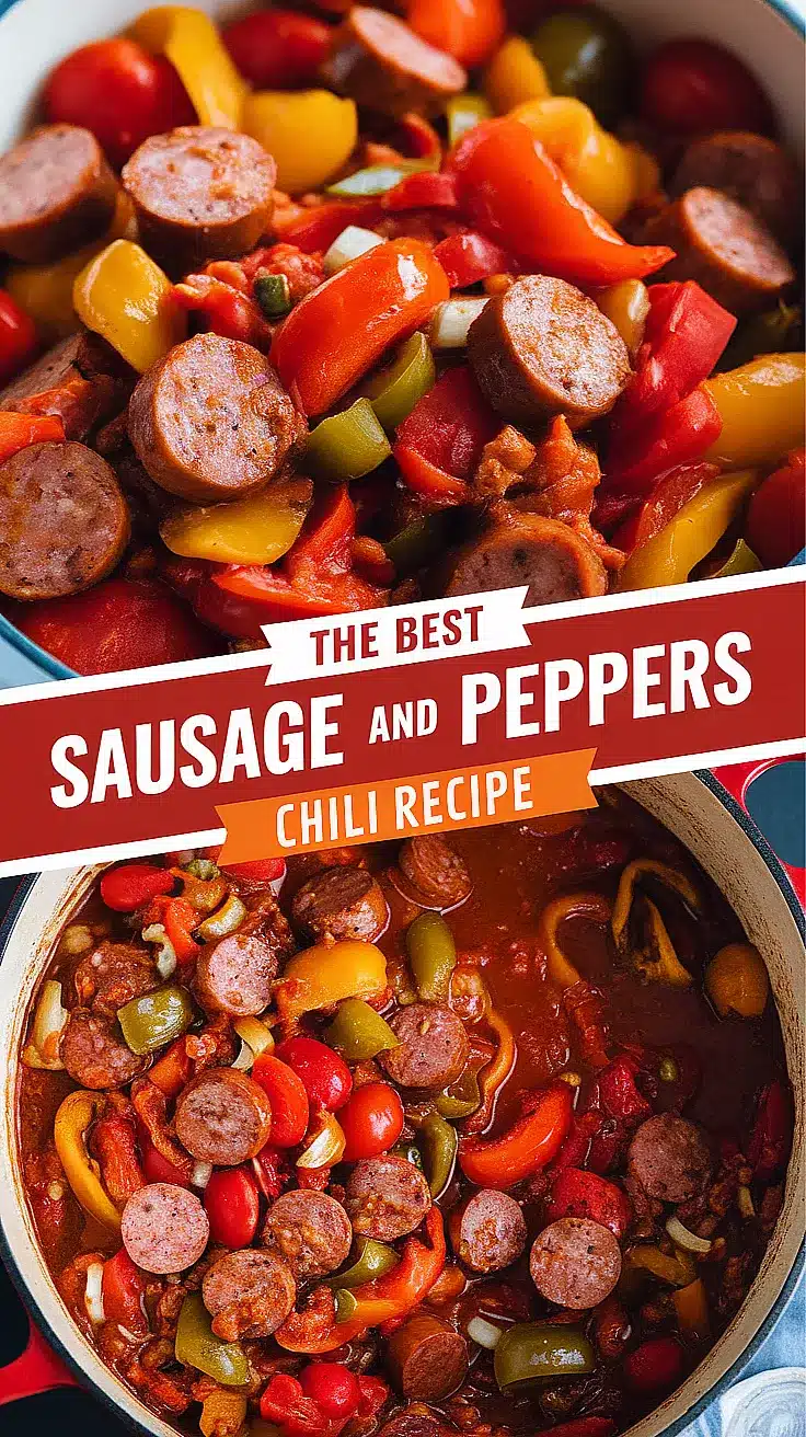 Sausage and Peppers Chili Recipe