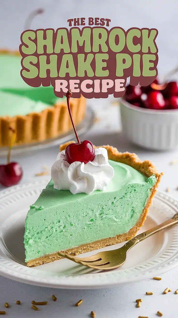 Shamrock Shake Pie