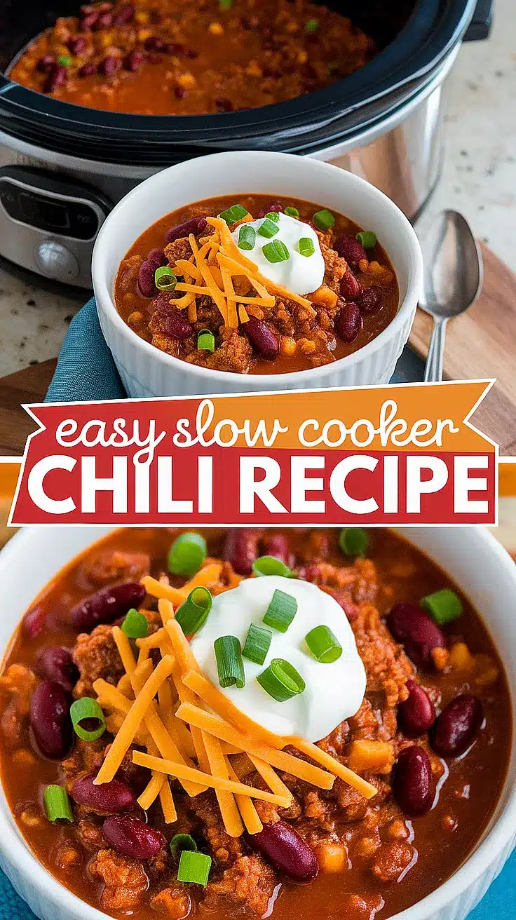 Slow Cooker Chili Recipe