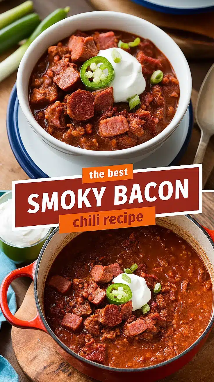 Smoky Bacon Chili Recipe