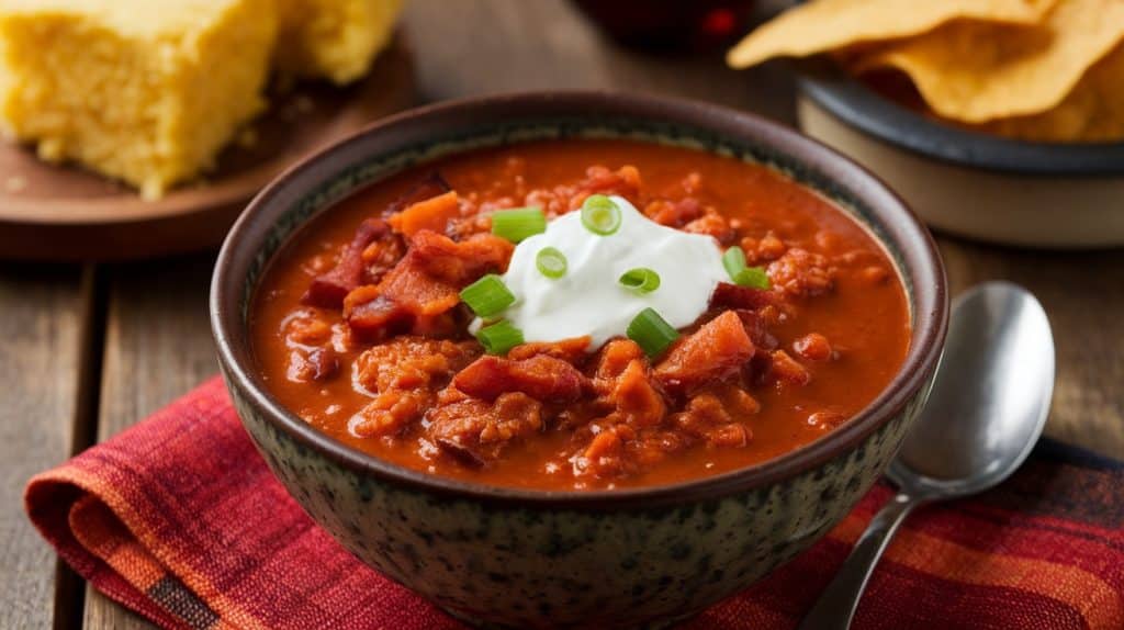 Smoky Bacon Chili Recipe