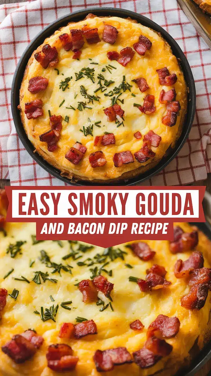 Smoky Gouda and Bacon Dip