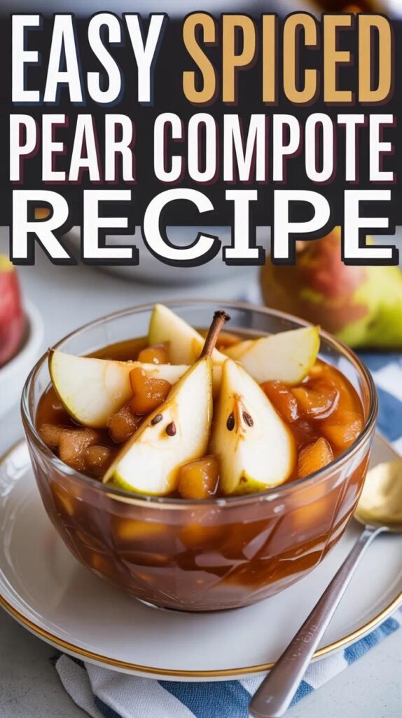 Spiced Pear Compote