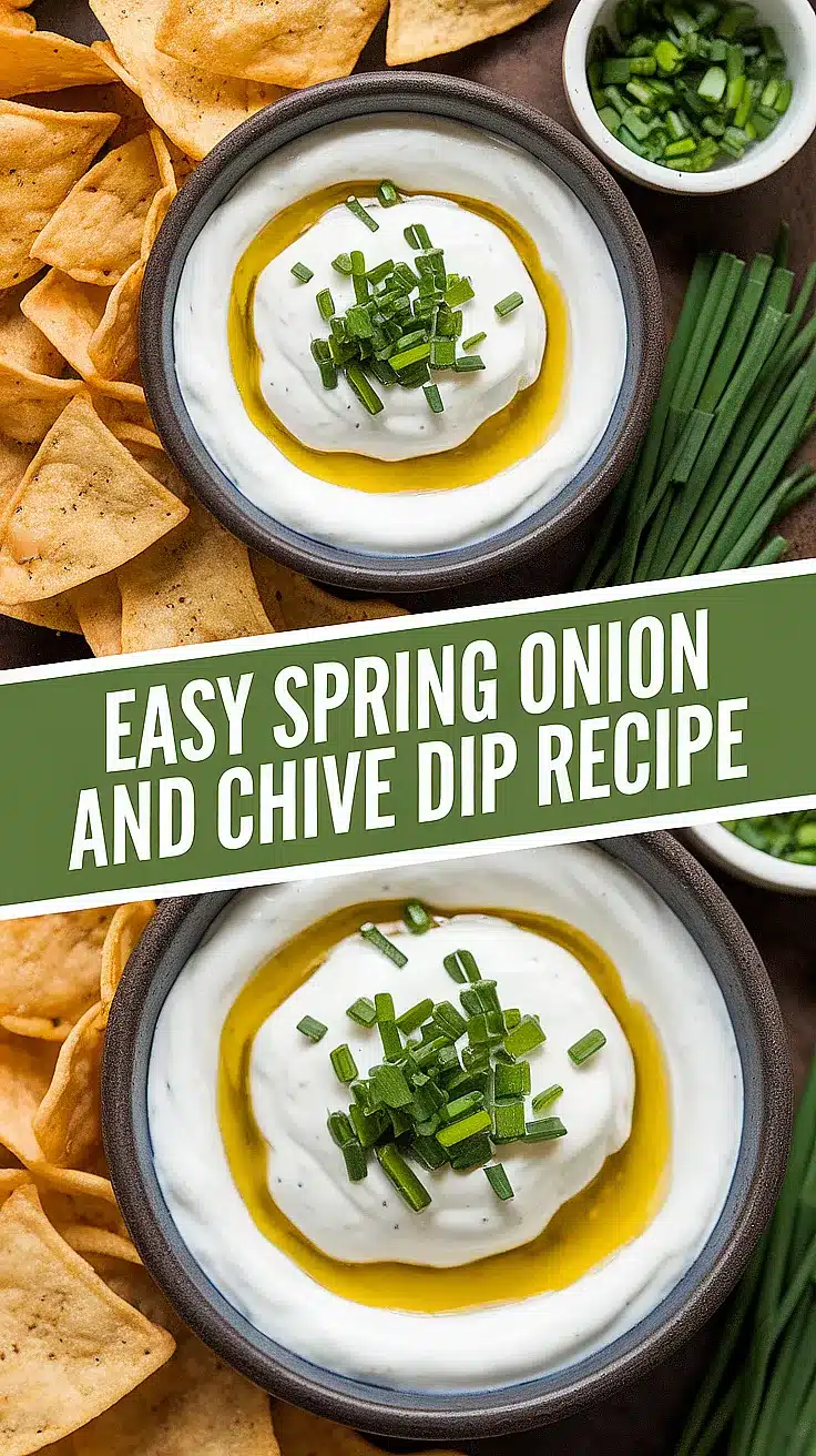 Spring Onion and Chive Dip