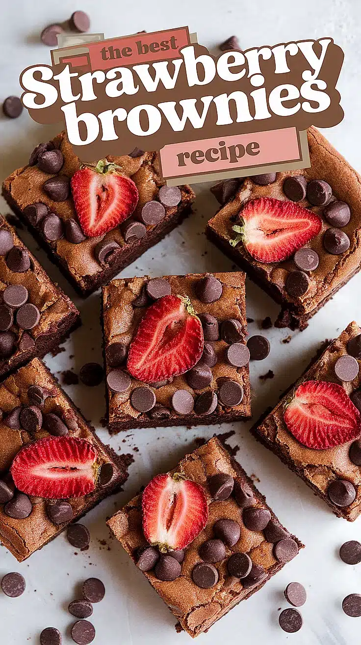 Strawberry Brownies