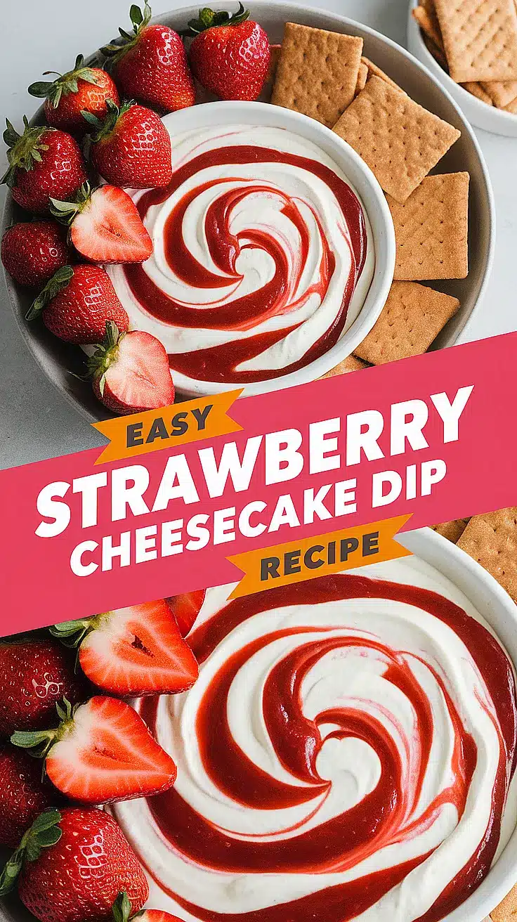 Strawberry Cheesecake Dip