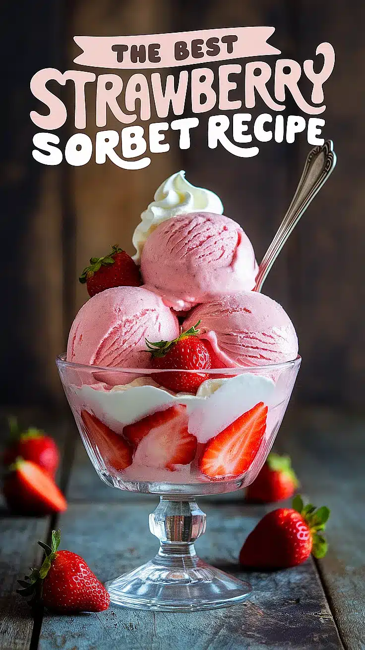 Strawberry Sorbet