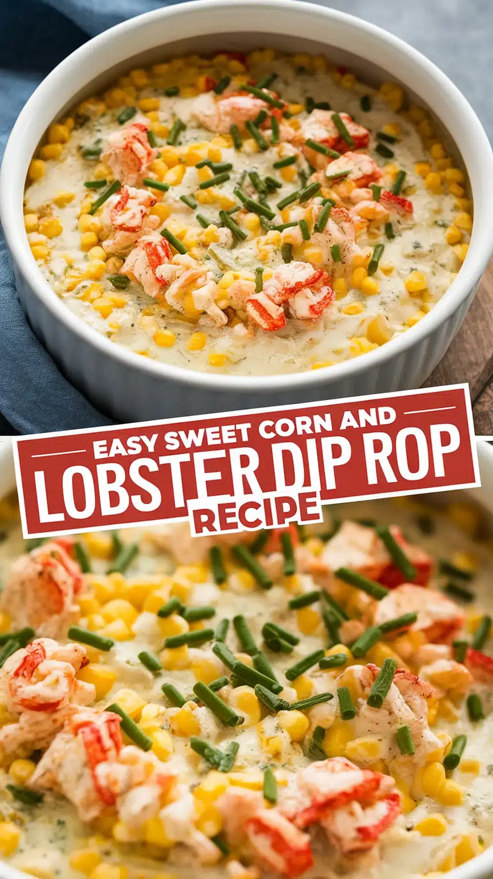 Sweet Corn and Lobster Dip