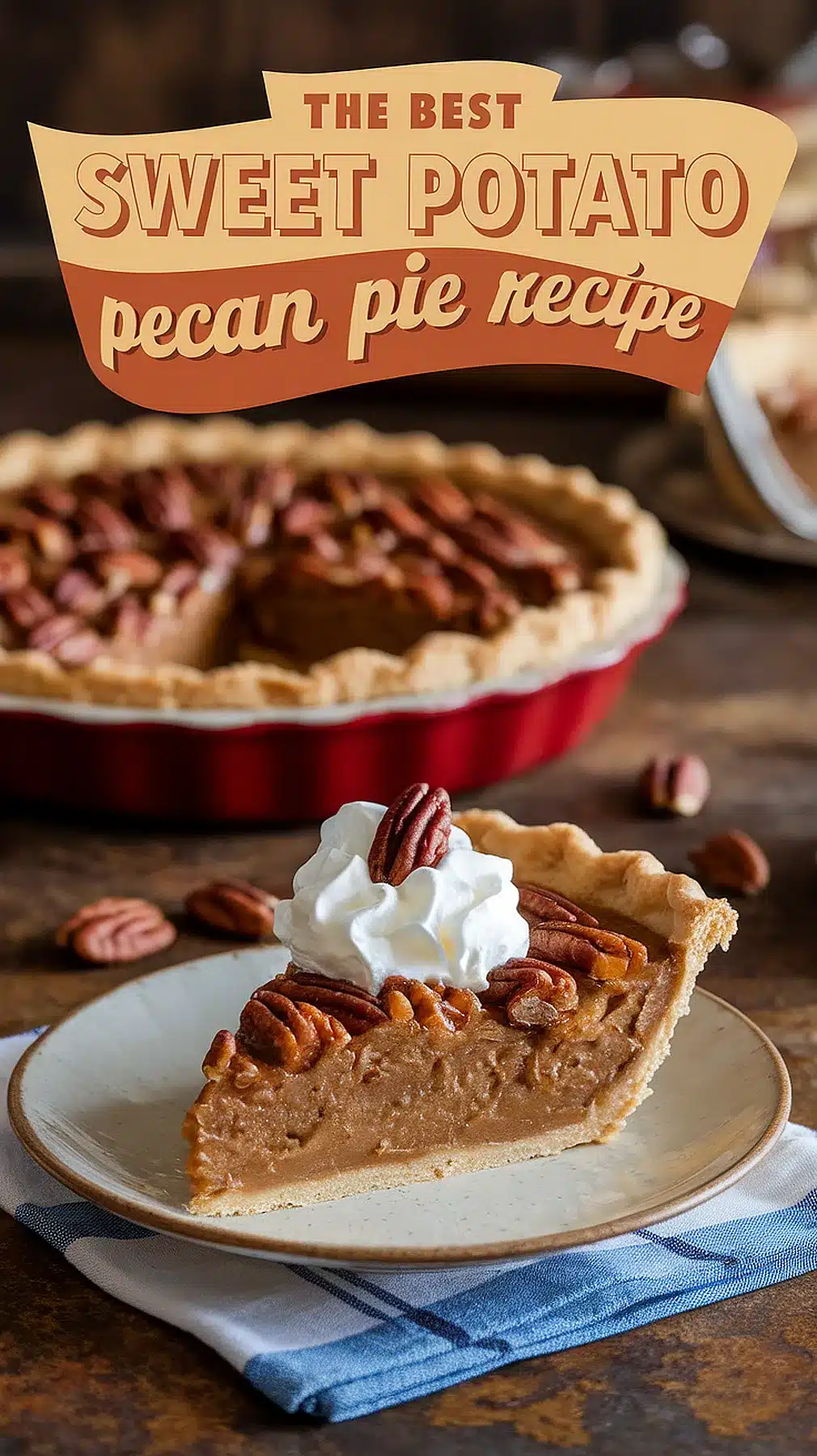 Sweet Potato Pecan Pie