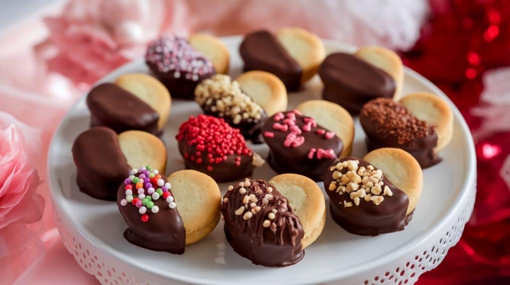 Chocolate Dipped Love Bites