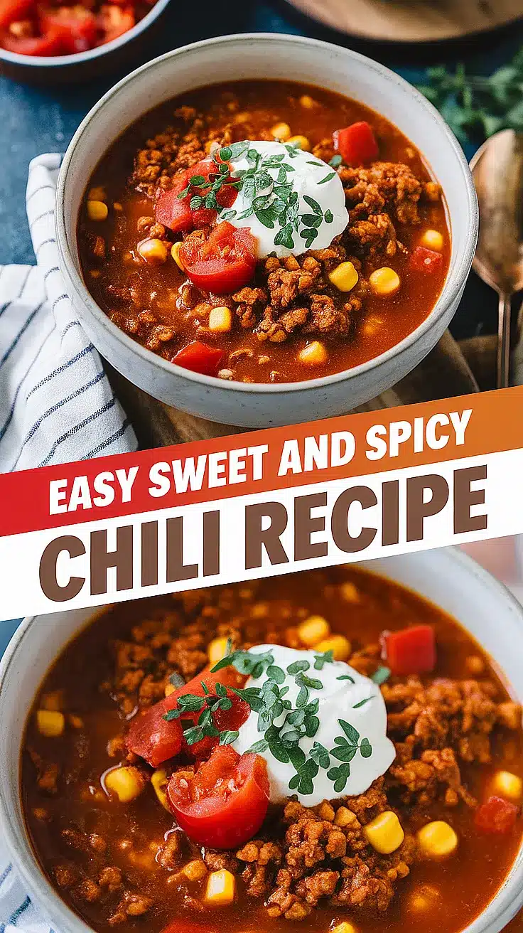 Sweet and Spicy Chili Recipe