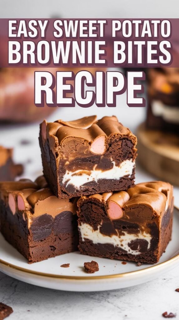 Sweet Potato Brownie Bites