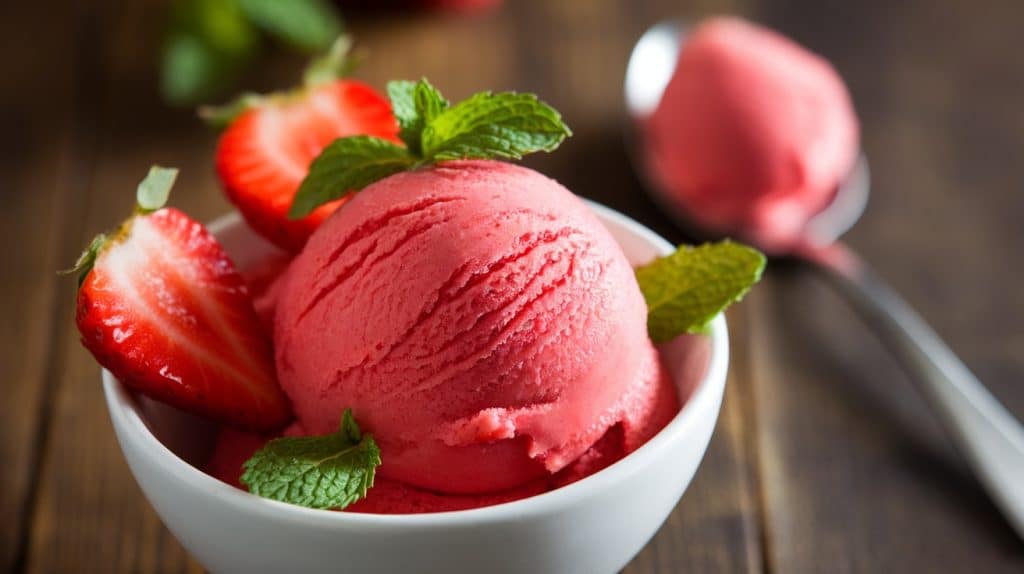 Strawberry Sorbet