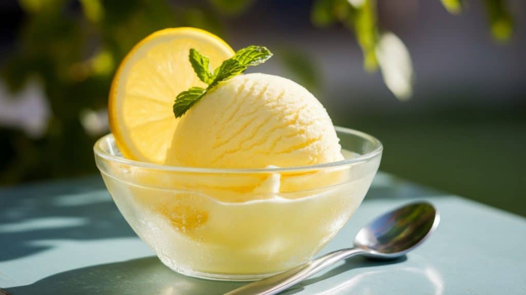 Lemon Sorbet