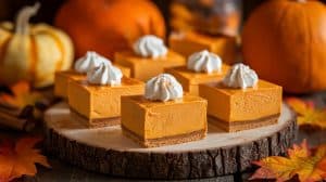 Pumpkin Cheesecake Bars