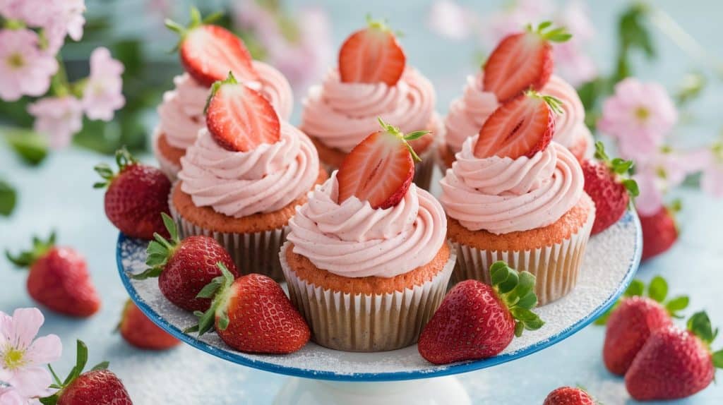 Strawberry Cupcakes