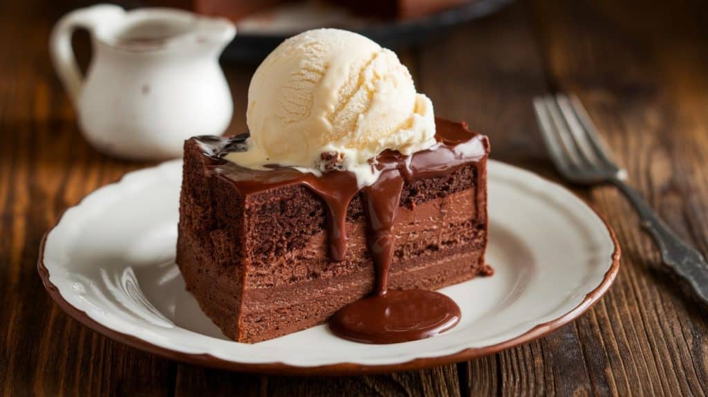 Hot Fudge Cake