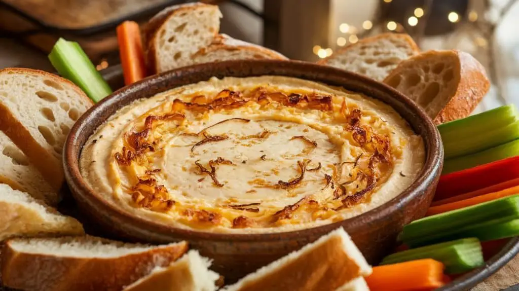 Roasted Garlic and Brie Dip