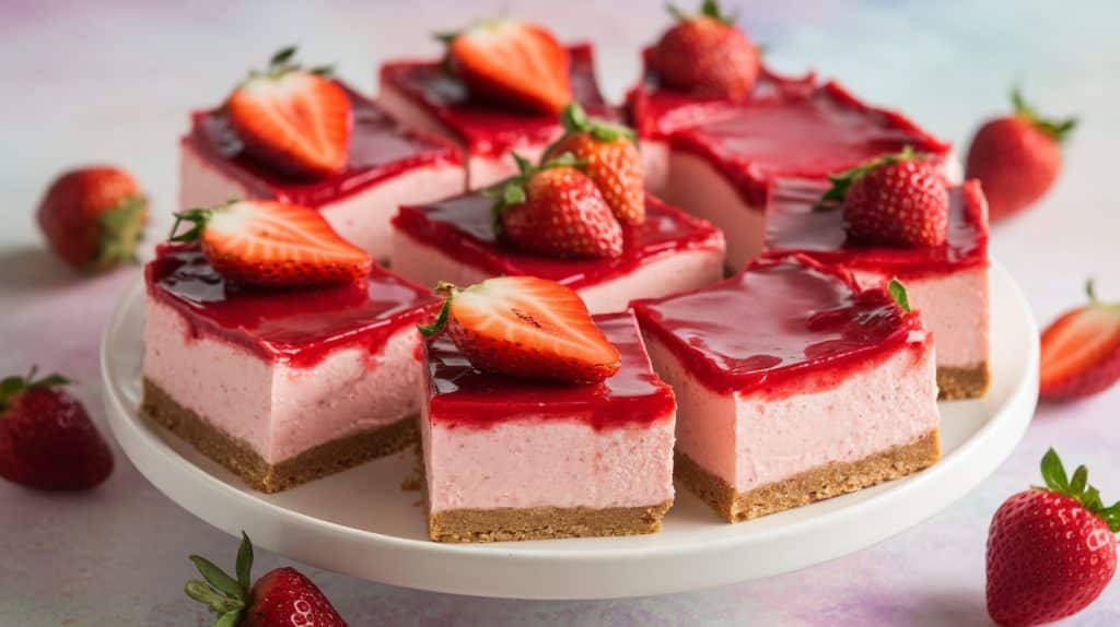 Strawberry Cheesecake Bars