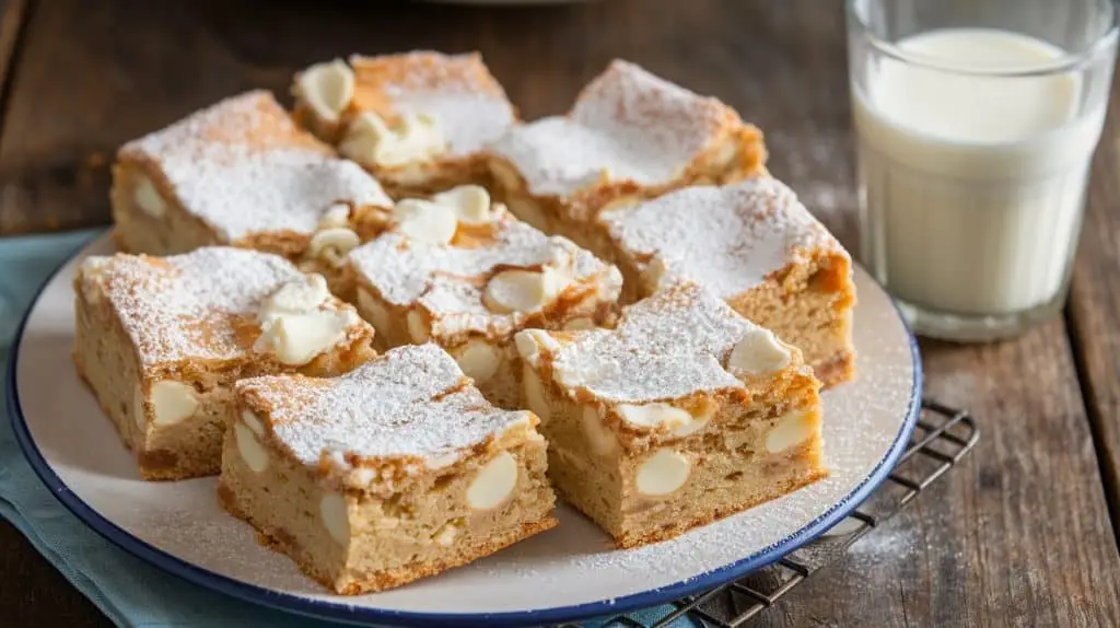 White Chocolate Blondies