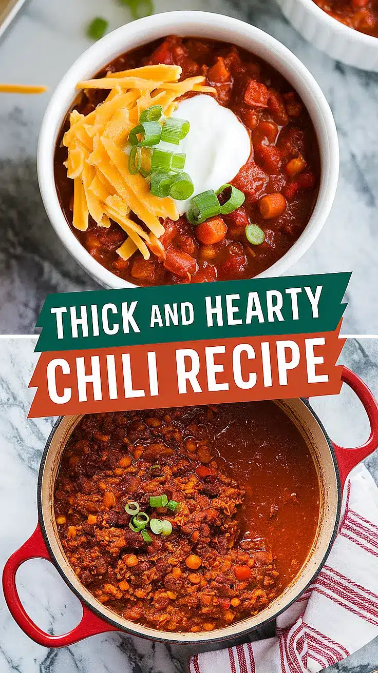 Thick And Hearty Chili