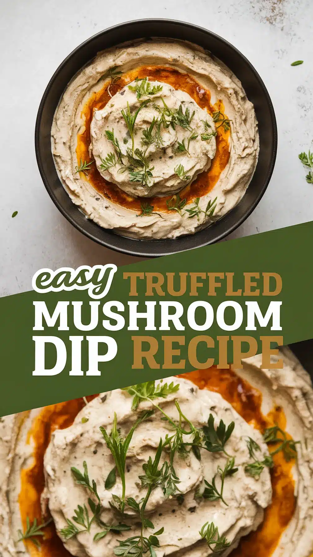 Truffled Mushroom Dip