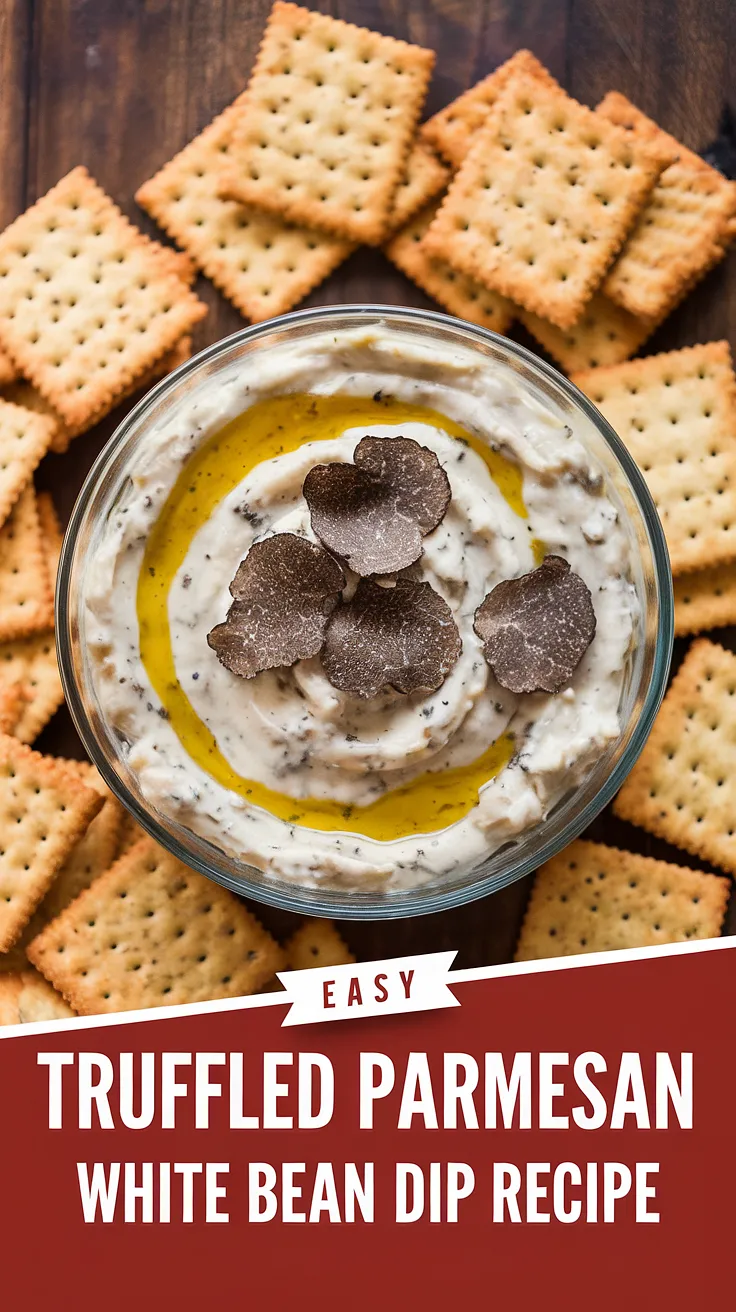 Truffled Parmesan White Bean Dip