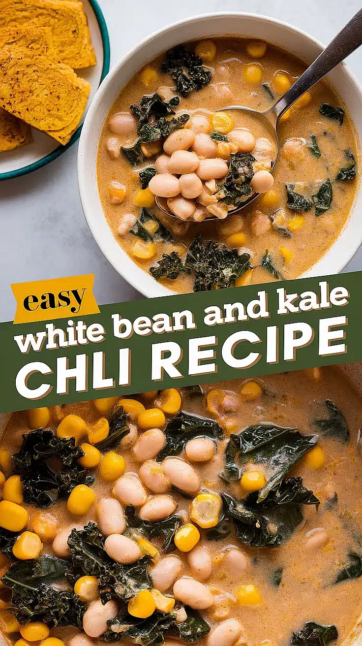 White Bean and Kale Chili Recipe