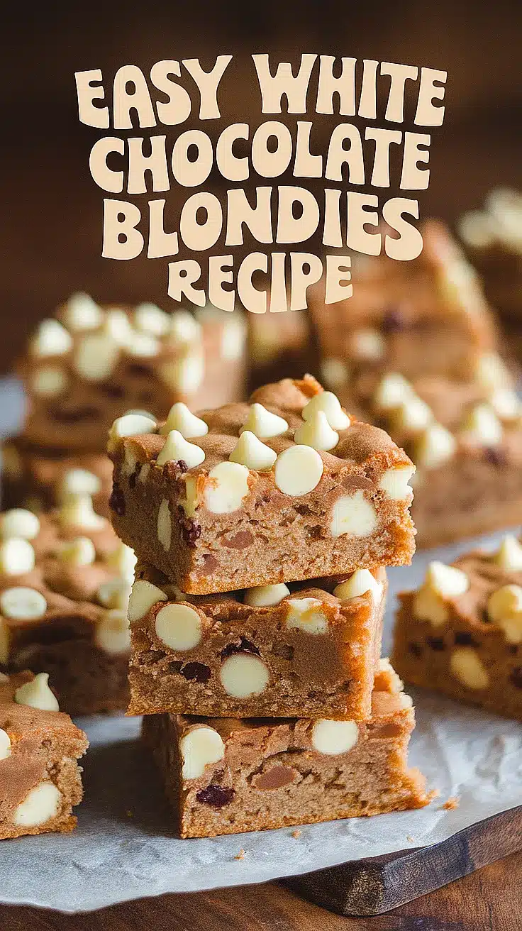 White Chocolate Blondies