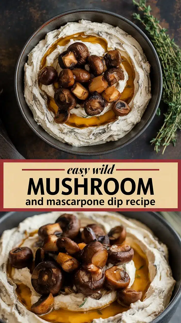 Wild Mushroom and Mascarpone Dip