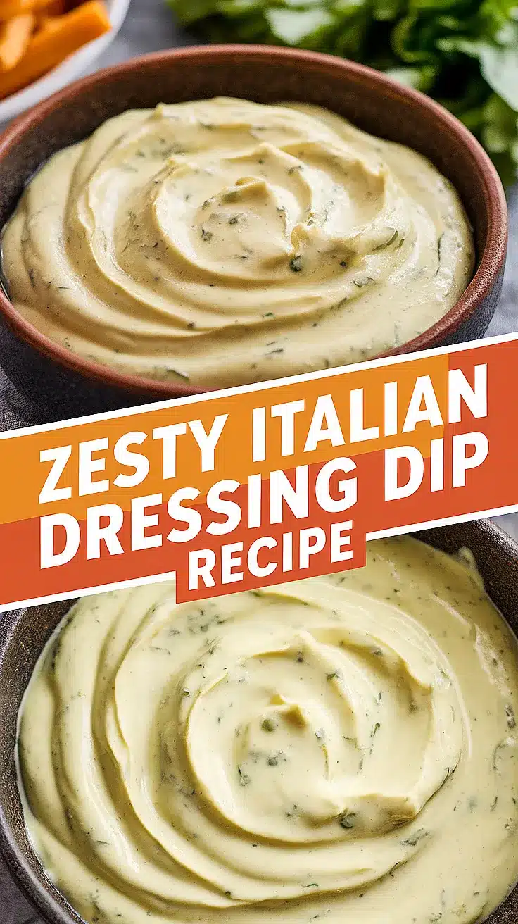 Zesty Italian Dressing Dip
