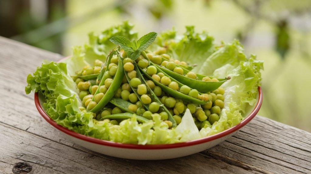 Braised Spring Peas with Lettuce and Mint: A Beautiful Side