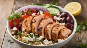 Mediterranean Grilled Chicken Bowls