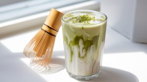 Vegan Iced Matcha Latte Recipe