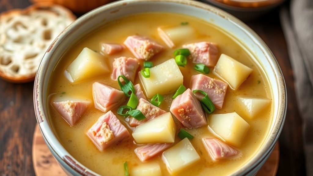 Rustic Ham and Potato Soup