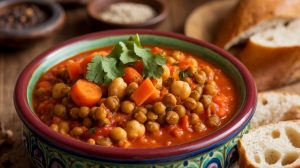 Moroccan Lentil and Chickpea Stew