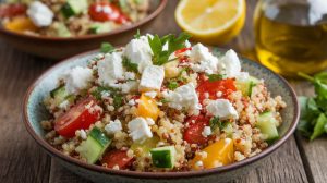 Mediterranean Quinoa Salad with Feta