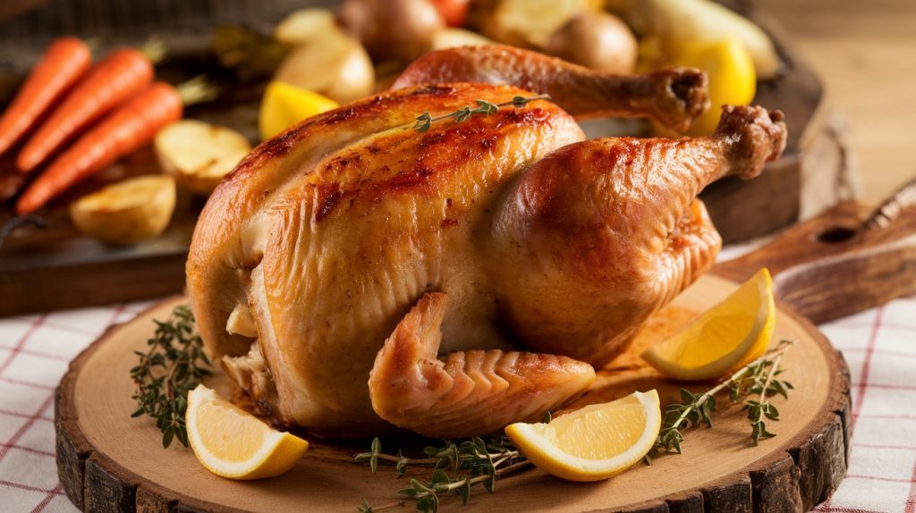 Roasted Chicken with Lemon and Thyme