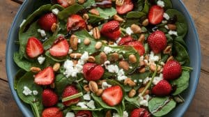 Strawberry-Spinach Salad