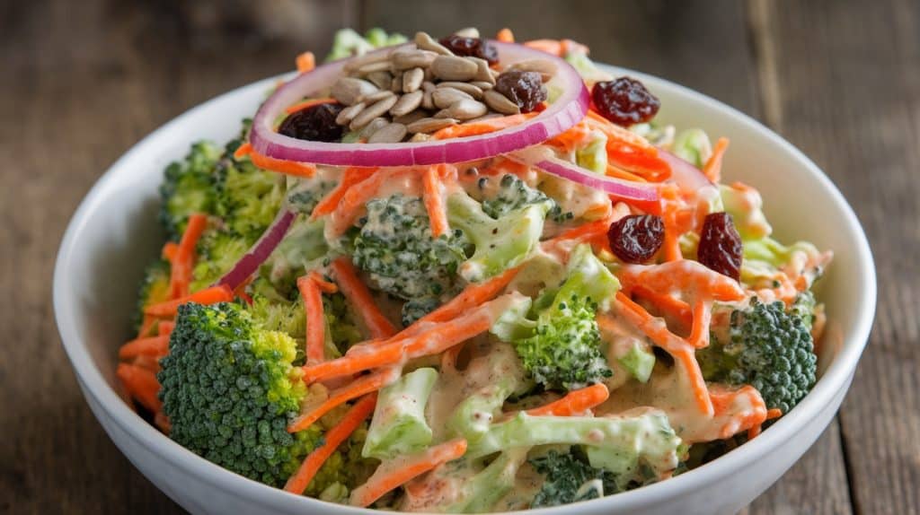 Creamy Broccoli Slaw