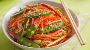 Vegan Sesame Ginger Noodle Salad Recipe