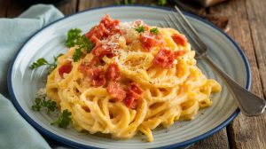 Spaghetti Squash Carbonara