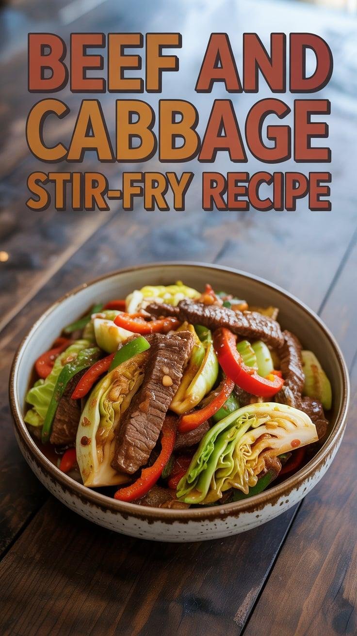 Beef and Cabbage Stir-Fry