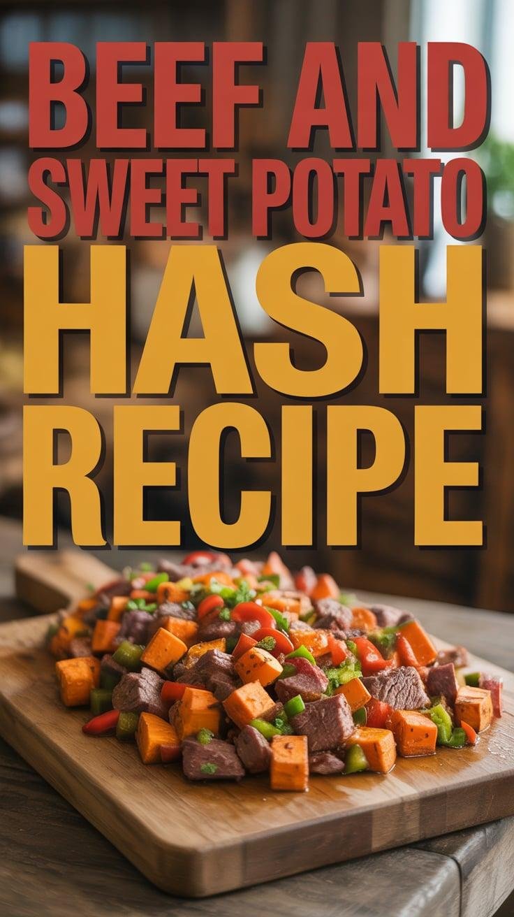 Beef and Sweet Potato Hash