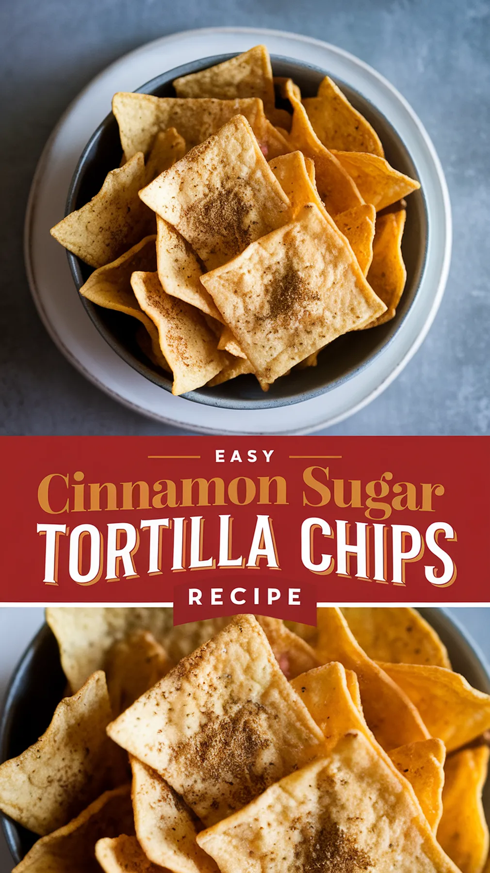 Cinnamon Sugar Tortilla Chips