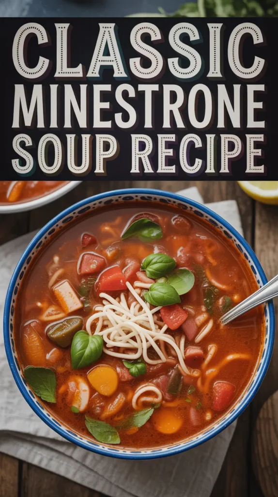 Classic Minestrone Soup